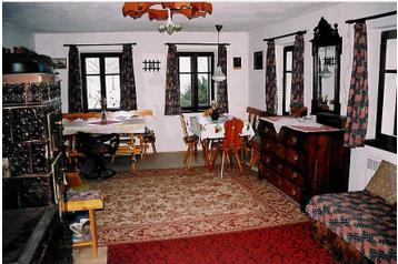 Cehia Chata Horní Radechová, Exteriorul